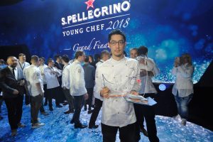 Yasuhiro Fujio gewinnt das Finale des „S.Pellegrino Young Chef 2018“ in Mailand